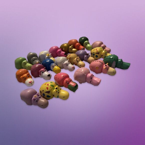 Flipazoo Mini Figures Toy Flip A Zoo 2 in 1 Animals Lot of 20 Assorted Figures B - Picture 3 of 9